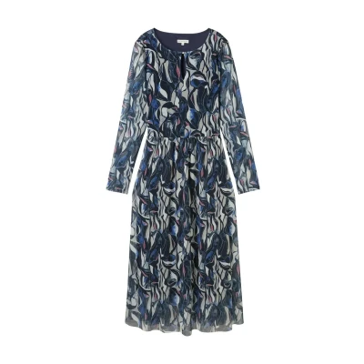 Abbildung von TOM Tailor Freizeitkleid, Damen, Größe: 34, Organic shapes design