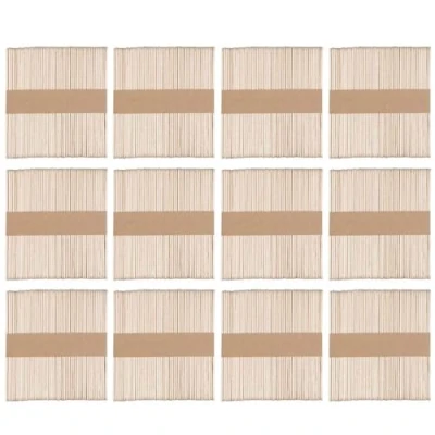Abbildung von Ideen mit Herz Holzstäbchen Holzspatel Eisstiele aus Holz Holzspachtel 11,4 cm lang 1 breit ideal zum Basteln, Waxing, Eis selber machen 600 Stück (braun)