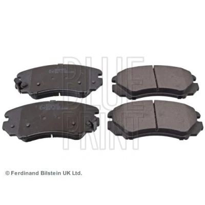 Abbildung von BLUE PRINT ADG04263 Bremsbelagsatz Vorderachse mit akustischer Verschleißwarnung HYUNDAI: ix35, i30 I Hatchback, Tucson, KIA: Sportage II, Magentis II