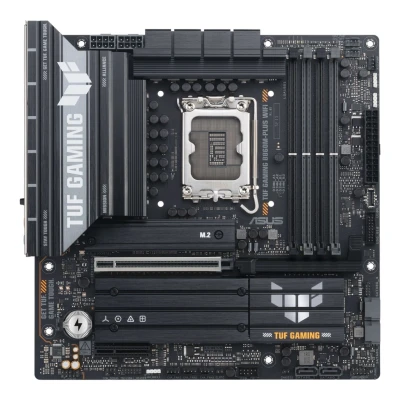 Abbildung von ASUS TUF Gaming B860M PLUS WiFi Mainboard Sockel Intel LGA 1851 (Intel B860, mATX, DDR5 Speicher, PCIe 5.0, 2X 4.0 M.2, 7, Aura Sync)