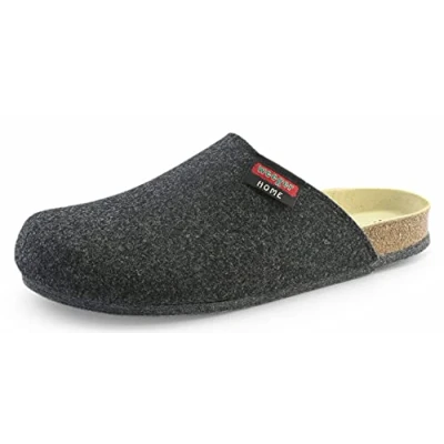 Abbildung von Pantoffelmann Bio Filzclogs 43 Schwarz