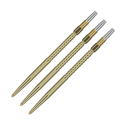 Abbildung von Target Darts Swiss Points, Fire Point Dartspitzen (3er Pack Spitzen) 30MM, Gold Change Dartspitzen, Profi Dart Zubehör