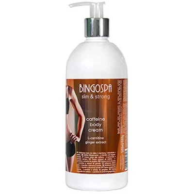 Abbildung von Anti Cellulite Cream gegen Cellulite, Dehnungsstreifen, Orangenhaut 500 ml BINGOSPA