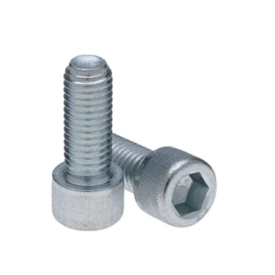 Abbildung von Zylinderkopfschrauben M14 Strenght Sleel Class 8.8 (Packung mit 2) Verzinkte Sechskantschrauben Innensechskant Gewindebefestigung Zylindrisch Schwerlast zertifiziert Standard DIN912 (14mm x 50mm)