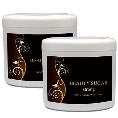 Abbildung von Doppelpack Sugaring Zuckerpaste Beauty Sugar strong 2 XXL Dosen 600g