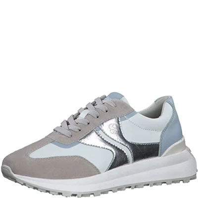 Abbildung von s.Oliver Damen 5 23639 30 Sneaker, White Blue, 37 EU