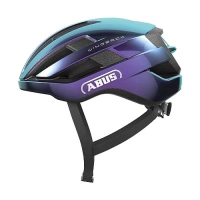 Abbildung von ABUS Rennradhelm WingBack einfacher Roadhelm für sportliches Fahren im Alltag und in der Freizeit Erwachsene Jugendliche Violett, Größe L