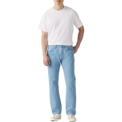 Abbildung von Levi&#039;s 501 Original Jeans Straight Leg, Herren, Größe: 33x36, Ferry building blue