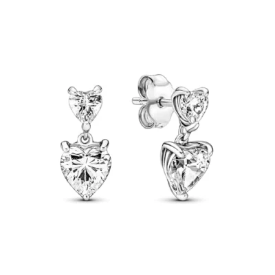Abbildung von Pandora Timeless Damen Ohrhänger Silber 291199C01