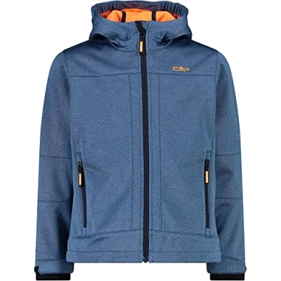 Abbildung von CMP ERROR:#N/A Melange softshelljacke Für Kinder Mit Fester Kapuze Jacket, Blaustein Mel., 128 EU