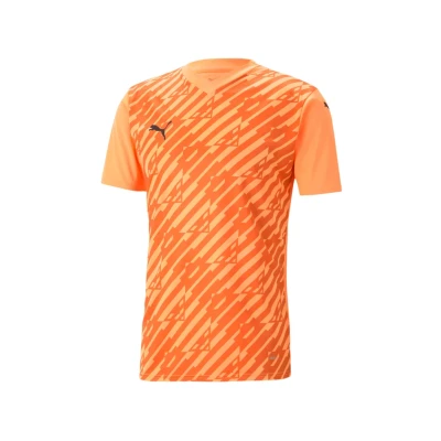 Abbildung von Puma Teamultimate Sport Tshirt, Herren, Größe: Small, Orange