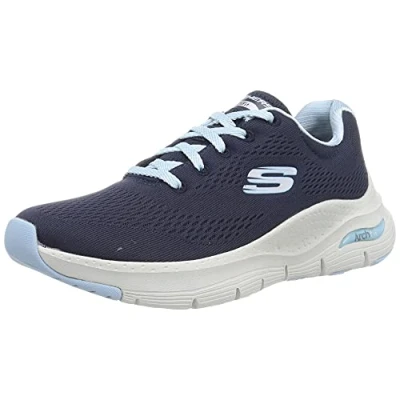 Abbildung von Skechers Sport Sneaker low, Damen, Größe: 36, Blau nvlb Schuhe