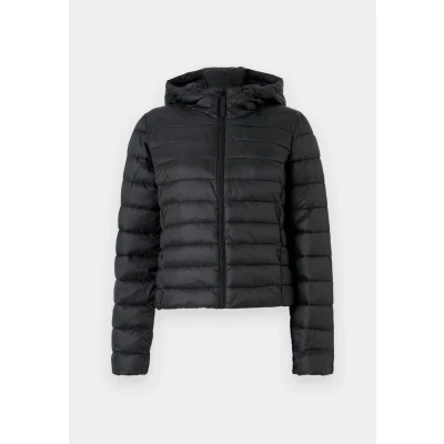 Abbildung von ONLY Onltahia Quilted HOOD Winterjacke, Damen, Größe: Large, Black