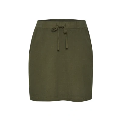 Abbildung von Kaffe Curve Alinienrock, Damen, Größe: 46, Grape leaf
