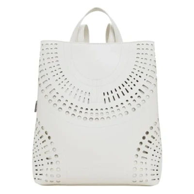 Abbildung von Desigual Medium Perforated Tagesrucksack, Damen, Größe: One Size, Beige