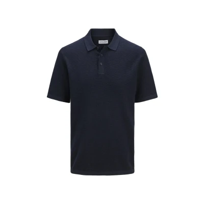 Abbildung von Jack &amp; Jones Jjegeorge Poloshirt, Herren, Größe: Medium, Dunkelblau