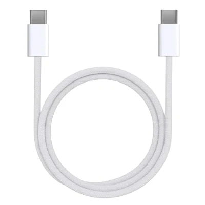 Abbildung von USB C Kabel für iPhone 16/16 Plus/16 Pro/16 Pro Max/15/15 Plus/15 Pro/ 15 Max geflochtenes Nylonkabel 1 Meter PHONILLICO