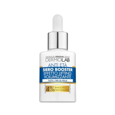 Abbildung von Dermolab Hyaluronsäure Booster Anti Aging Gesichtsserum mit Retinol für alle Hauttypen, glättet Falten, spendet Feuchtigkeit in der Tiefe und bekämpft die Hautalterung, 30 ml