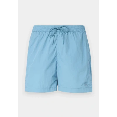Abbildung von Calvin Klein Swimwear Medium Drawstring Badeshorts, Herren, Größe: Medium, Adriatic blue