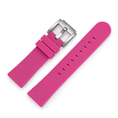 Abbildung von TW Steel Marc Coblen Armband Uhrenband Uhrenarmband Silikon 22 MM Pink SB_P_S