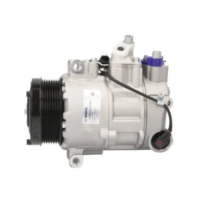 Abbildung von BOSCH 1 986 AD1 030 Kompressor 12V PAG 46 YF R1234yf, R134a mit Dichtring, Montageanleitung MERCEDES BENZ: E Class Saloon, S Coupe