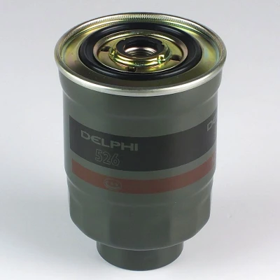 Abbildung von DELPHI HDF526 Kraftstofffilter Anschraubfilter, Filtereinsatz MITSUBISHI: PAJERO 2, 3, Lancer 6 Limousine, SUZUKI: Grand Vitara 1 SUV