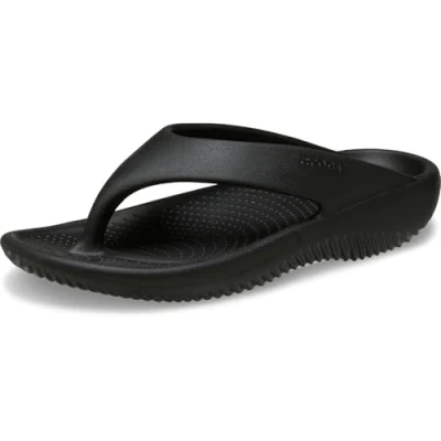 Abbildung von Crocs Mellow Recovery Zehentrenner, Damen, Größe: 42/43, Black Schuhe
