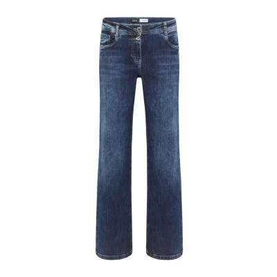 Abbildung von Street One Jeans Straight Leg, Damen, Größe: 28x32, Blau