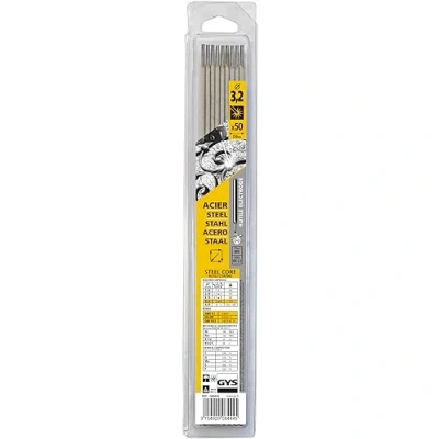 Abbildung von GYS Rutile Elektroden, Type GY38, Durchmesser 3,2 mm, Inhalt 50 Stück, 084445