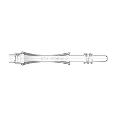 Abbildung von 8 Flight Slim Durchsichtige rotierende Schäfte gegossenes System Mittel 33mm