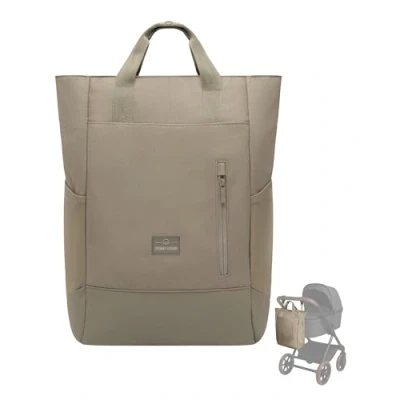 Abbildung von Johnny Urban Wickelrucksack &amp; Wickeltasche für Kinderwagen Grau Blair Kinderwagentasche mit vielen Fächern Flaschenhalter 16 Liter Volumen Wasserabweisend