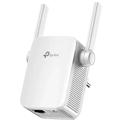 Abbildung von TP Link RE305 AC1200 WLAN Repeater (Dual AC+N, 1167 Mbit/s, App Steuerung, 1 Port, 2x flexible externe Antennen, WPS, AP Modus, kompatibel zu allen Geräten) weiß