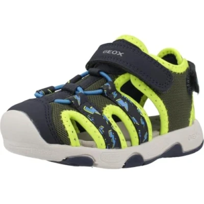 Abbildung von Geox Baby Jungen Multy Boy B Sandal, Pistachio/Navy, 21 EU