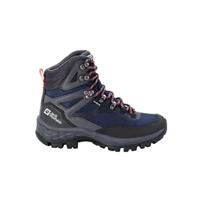 Abbildung von Jack Wolfskin Damen Rebellion Guide Texapore Mid W, Blue / Coral, 39 EU
