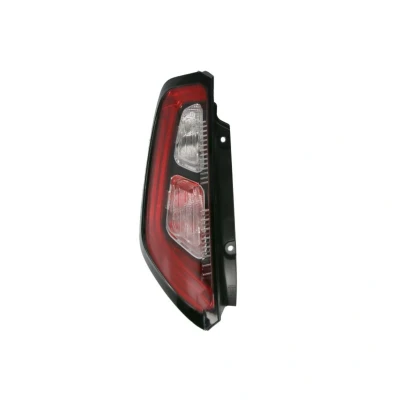Abbildung von ALKAR 2205349 Rückleuchte links P21W, LED, PY21W rauchgrau ohne Lampenträger FIAT: Punto Evo Hatchback, III Hatchback