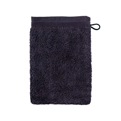 Abbildung von möve Superwuschel Waschhandschuh 20 x 15 cm aus 100% Baumwolle, dark grey