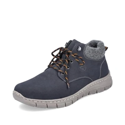 Abbildung von Rieker Herren B5632 Mode Stiefel, Blau, 43 EU