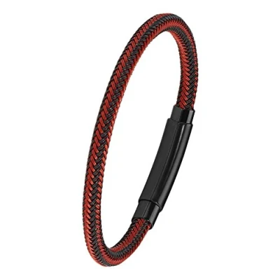 Abbildung von s.Oliver Herren Armband 20 cm geflochten Edelstahl 2015056