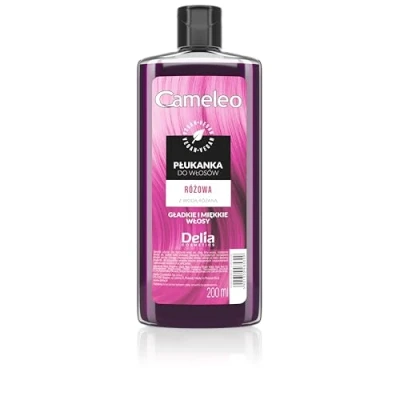 Abbildung von Cameleo Rosa Haar Toner mit Rosenwasser, KEIN Gelbstich, semi permanente Haarfarbe für blondes &amp; graues Farbe Pflege parabenfrei 200 ml