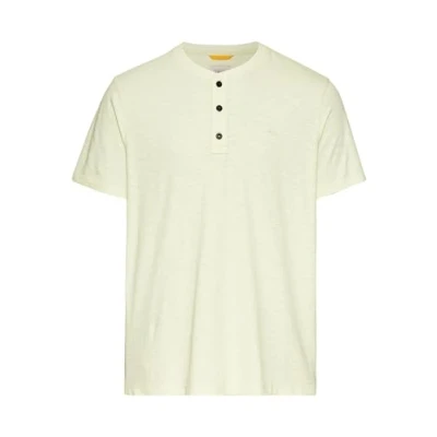 Abbildung von camel active Kurzarm Henley Tshirt basic, Herren, Größe: Medium, Pale mint