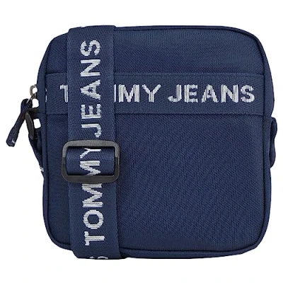 Abbildung von Tommy Jeans Herren Umhängetasche Essential Reporter Mittelgroß, Blau (Twilight Navy), Onesize