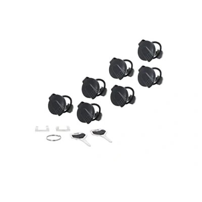 Abbildung von TRAX ION/EVO/ADV Trunk Locks SW MOTECH 7 PCS with 2 Keys, Black
