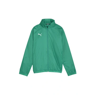 Abbildung von Puma Teamgoal Allweather JR Trainingsjacke für Kinder, Größe: 152, Gruenweiss