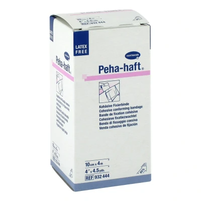Abbildung von Peha Haft Fixierbinde latexfrei 10 cmx4 m