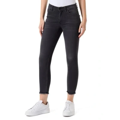 Abbildung von ONLY Onlhush MID Waist Jeans Skinny Fit, Damen, Größe: XSx30, Washed black
