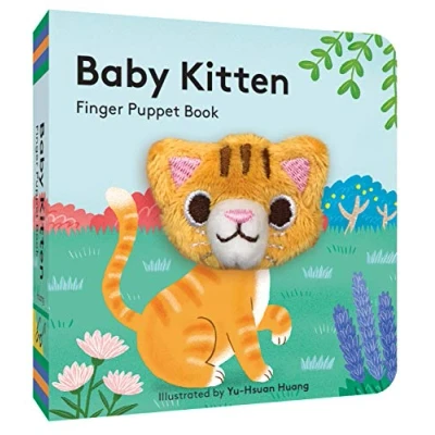 Abbildung von Baby Kitten: Finger Puppet Book: (Board Book with Plush Cat, Best for Newborns): 20 (Baby Animal Puppets)