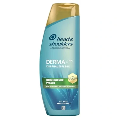 Abbildung von Head &amp; Shoulders DERMAXPRO Beruhigend, Anti Schuppen Shampoo Herren, 400 ml, mit Kaktus Extrakt, aktiver Aloe Vitamin E, Gegen Juckende und Trockene Kopfhaut