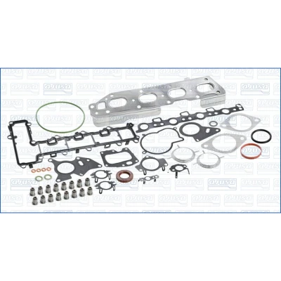 Abbildung von AJUSA 53063500 Dichtungssatz, Zylinderkopf ohne Zylinderkopfdichtung, mit Ventilschaftabdichtung CITROËN: C5 III Estate, FORD: FOCUS 3 Turnier