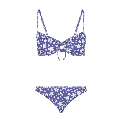 Abbildung von Lascana LSCN BY WIRE Bikini, Damen, Größe: 36xB, Blue