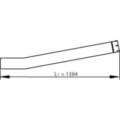 Abbildung von Abgasrohr DINEX 81607